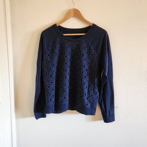 Old navy dark blue long sleeves top
